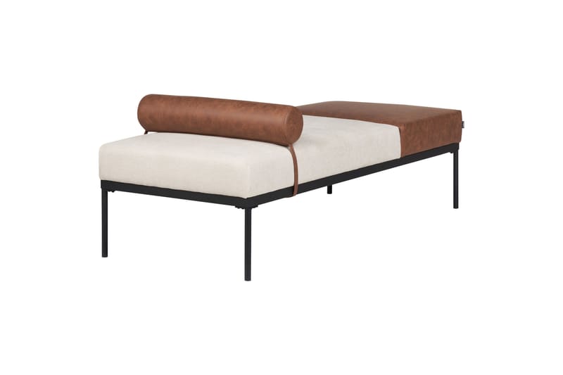 Naklund Chaiselong 172 cm - Brun/Beige/Sort - Møbler - Sofaer - Daybed