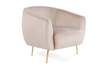 Narayn Lænestol - Beige - Møbler - Stole & lænestole - Lænestole