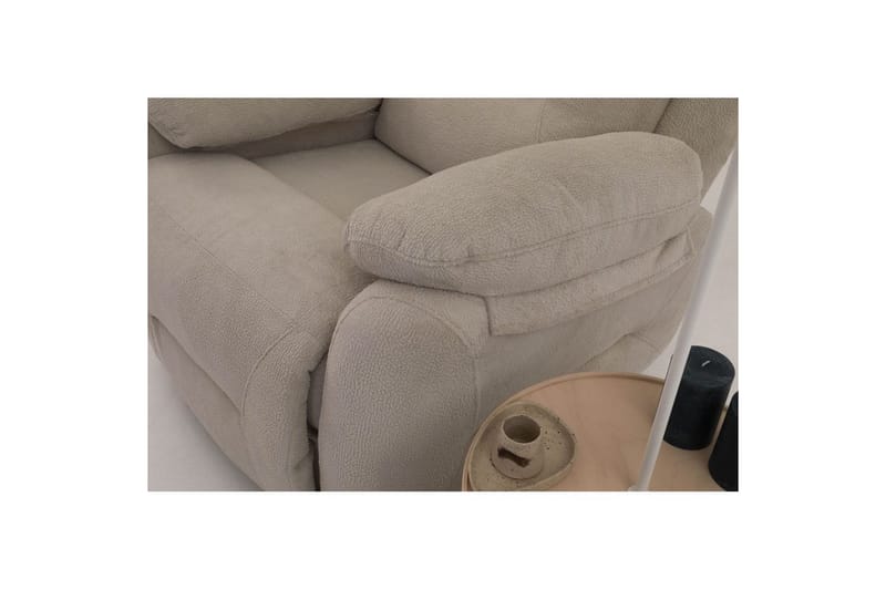 Navren Elektrisk reclinerlænestol - Cremehvid - Møbler - Stole & lænestole - Lænestole - Liggestol