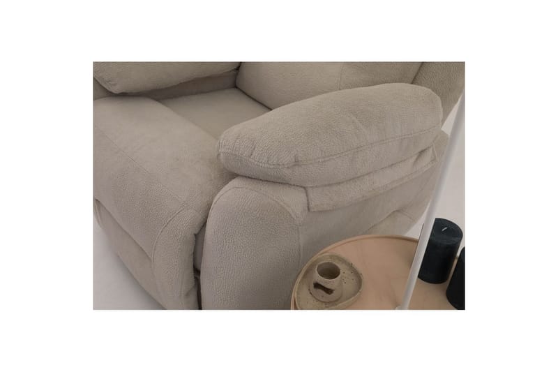 Navren Elektrisk reclinerlænestol - Cremehvid - Møbler - Stole & lænestole - Lænestole - Liggestol