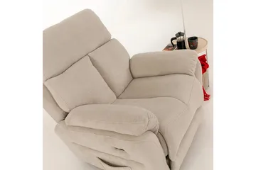 Navren Elektrisk reclinerlænestol - Cremehvid - Møbler - Stole & lænestole - Lænestole - Recliner lænestol
