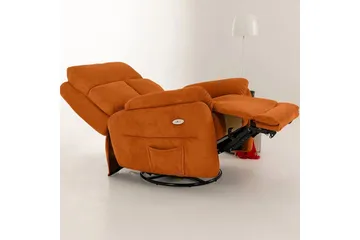 Navren Elektrisk reclinerlænestol - Rød - Møbler - Stole & lænestole - Lænestole - Recliner lænestol