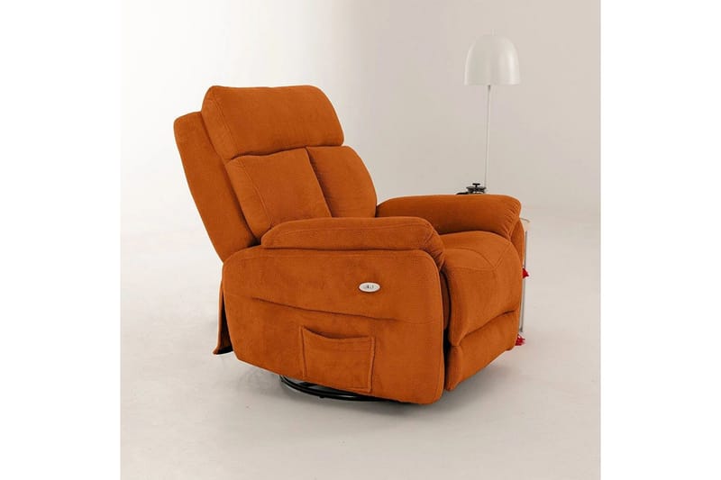 Navren Elektrisk reclinerlænestol - Rød - Møbler - Stole & lænestole - Lænestole - Recliner lænestol