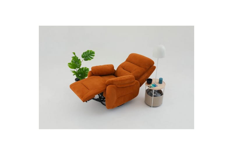 Navren Elektrisk reclinerlænestol - Rød - Møbler - Stole & lænestole - Lænestole - Liggestol