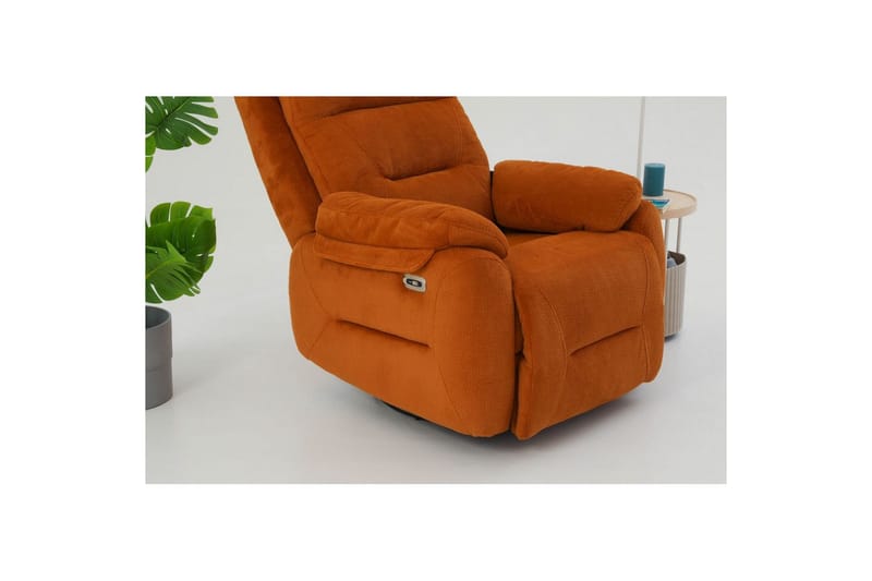 Navren Elektrisk reclinerlænestol - Rød - Møbler - Stole & lænestole - Lænestole - Liggestol