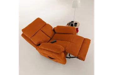 Navren Elektrisk reclinerlænestol - Rød - Møbler - Stole & lænestole - Lænestole - Recliner lænestol