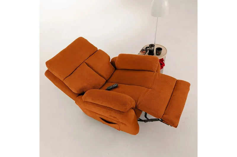 Navren Elektrisk reclinerlænestol - Rød - Møbler - Stole & lænestole - Lænestole - Recliner lænestol