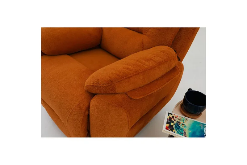 Navren Elektrisk reclinerlænestol - Rød - Møbler - Stole & lænestole - Lænestole - Recliner lænestol