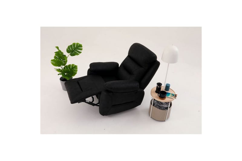 Navren Elektrisk reclinerlænestol - Sort - Møbler - Stole & lænestole - Lænestole - Recliner lænestol