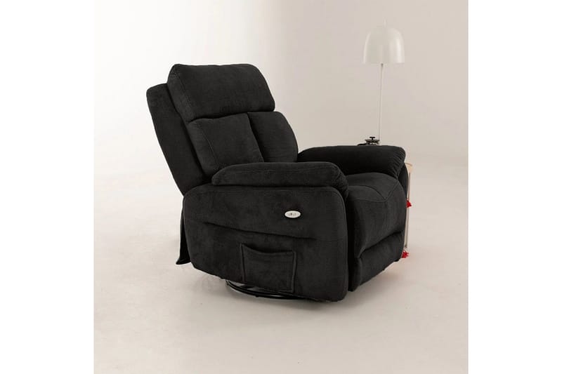 Navren Elektrisk reclinerlænestol - Sort - Møbler - Stole & lænestole - Lænestole - Recliner lænestol