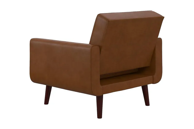 Nola Lænestol Kunstlæder/Lysbrun - Dorel Home - Møbler - Stole & lænestole - Lænestole