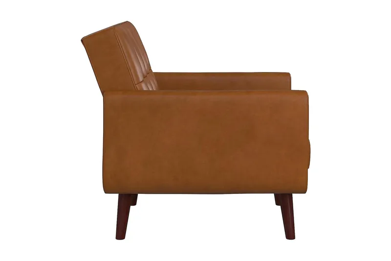 Nola Lænestol Kunstlæder/Lysbrun - Dorel Home - Møbler - Stole & lænestole - Lænestole