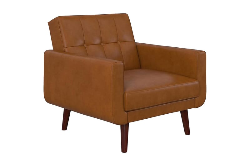 Nola Lænestol Kunstlæder/Lysbrun, Dorel Home