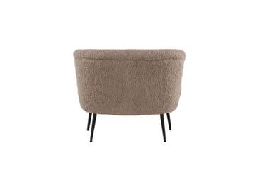 Nordkoster Lounge lænestol - Sort/Beige - Møbler - Stole & lænestole - Lænestole
