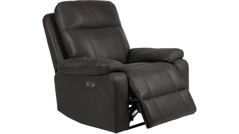 Norvian reclinerlænestol elektrisk - Sort - Møbler - Stole & lænestole - Lænestole - Recliner lænestol