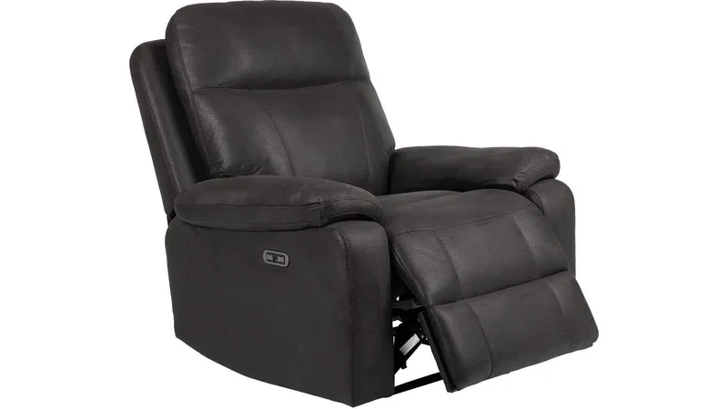 Norvian reclinerlænestol elektrisk - Sort - Møbler - Stole & lænestole - Lænestole - Recliner lænestol