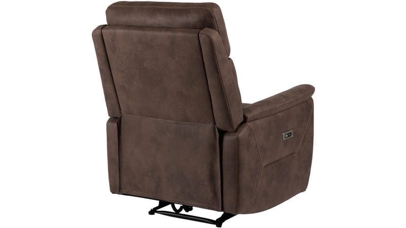 Novira reclinerlænestol elektrisk - Brun - Møbler - Stole & lænestole - Lænestole - Recliner lænestol