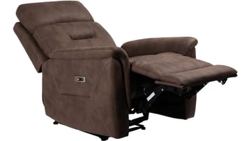 Novira reclinerlænestol elektrisk - Brun - Møbler - Stole & lænestole - Lænestole - Recliner lænestol