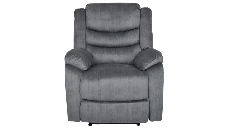Olvani reclinerlænestol i stof, elektrisk - Grå - Møbler - Stole & lænestole - Lænestole - Recliner lænestol