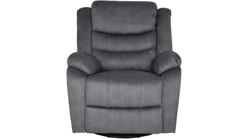 Olvani reclinerlænestol i stof, manuel - Grå - Møbler - Stole & lænestole - Lænestole - Recliner lænestol