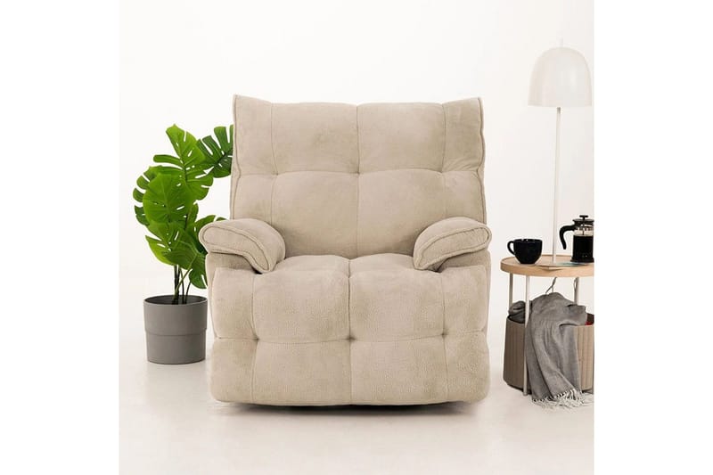 Osmara Elektrisk reclinerlænestol - Cremehvid - Møbler - Stole & lænestole - Lænestole - Recliner lænestol