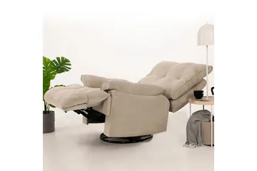 Osmara Elektrisk reclinerlænestol - Cremehvid - Møbler - Stole & lænestole - Lænestole - Recliner lænestol