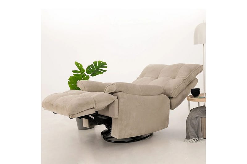 Osmara Elektrisk reclinerlænestol - Cremehvid - Møbler - Stole & lænestole - Lænestole - Recliner lænestol