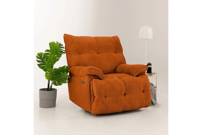 Osmara Elektrisk reclinerlænestol - Rød - Møbler - Stole & lænestole - Lænestole - Liggestol