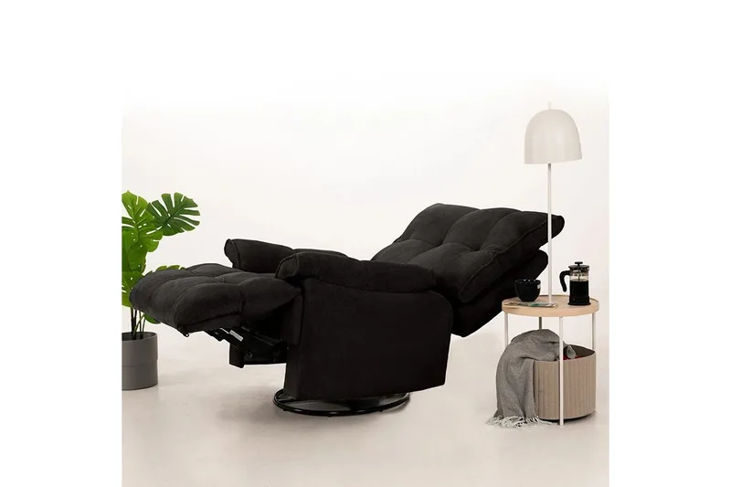 Osmara Elektrisk reclinerlænestol - Sort - Møbler - Stole & lænestole - Lænestole - Recliner lænestol