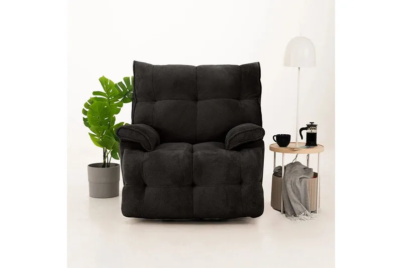 Osmara Elektrisk reclinerlænestol - Sort - Møbler - Stole & lænestole - Lænestole - Recliner lænestol