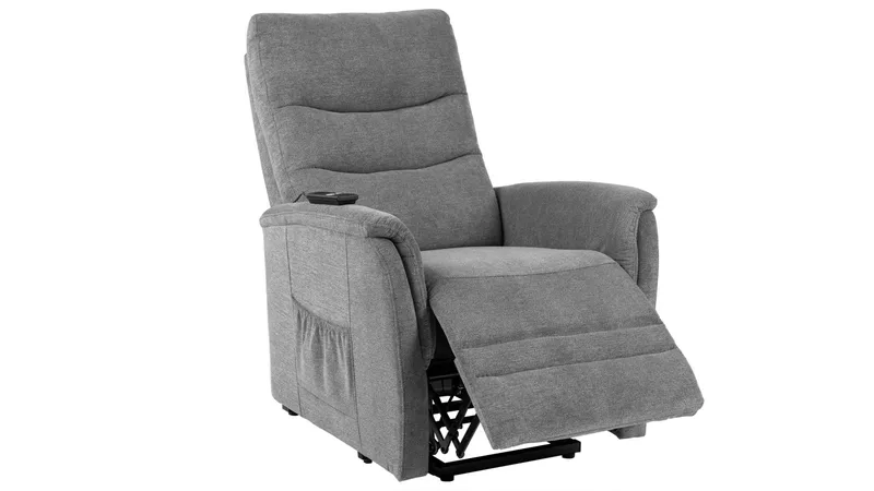 Owlcreak reclinerlænestol med elektrisk lift - Grå - Møbler - Stole & lænestole - Lænestole - Recliner lænestol