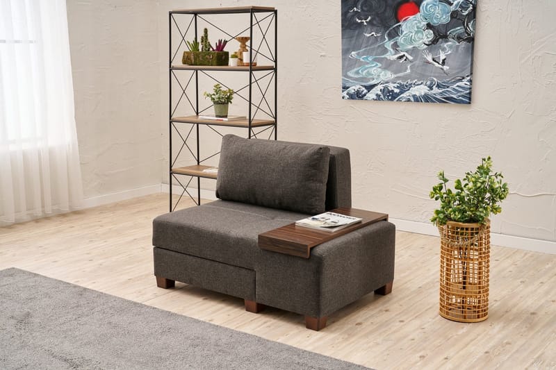 Perenna Sovesofa Lænestol - Antracit - Møbler - Stole & lænestole - Lænestole - Sengestol