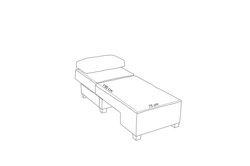 Perenna Sovesofa Lænestol - Grå - Møbler - Stole & lænestole - Lænestole - Sengestol