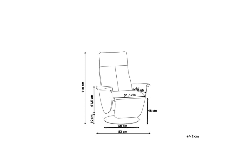 Prime lænestol - Hvid - Møbler - Stole & lænestole - Lænestole