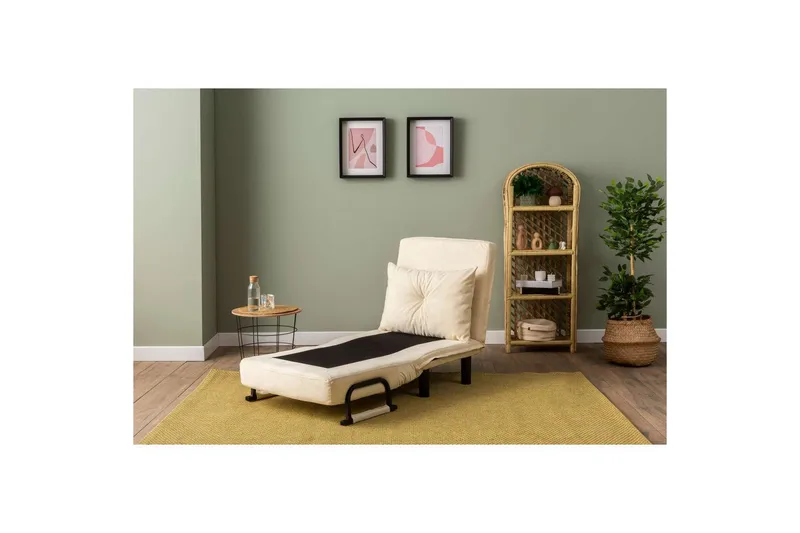 Quorin Sovelænestol - Creme - Møbler - Sofaer - Sovesofaer