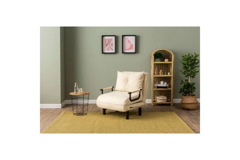 Quorin Sovelænestol - Creme - Møbler - Sofaer - Sovesofaer