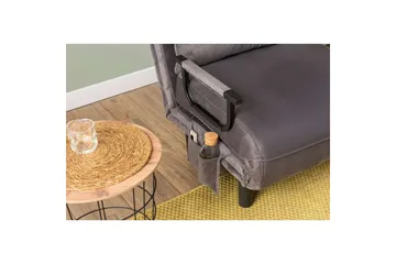 Quorin Sovelænestol - Grå - Møbler - Sofaer - Sovesofaer - Fremadvendt sovesofa