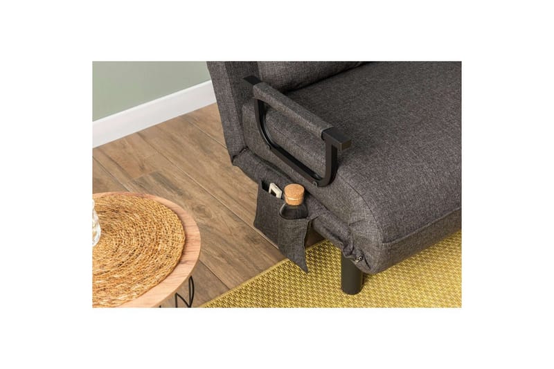 Quorin Sovelænestol - Mørkegrå - Møbler - Sofaer - Sovesofaer