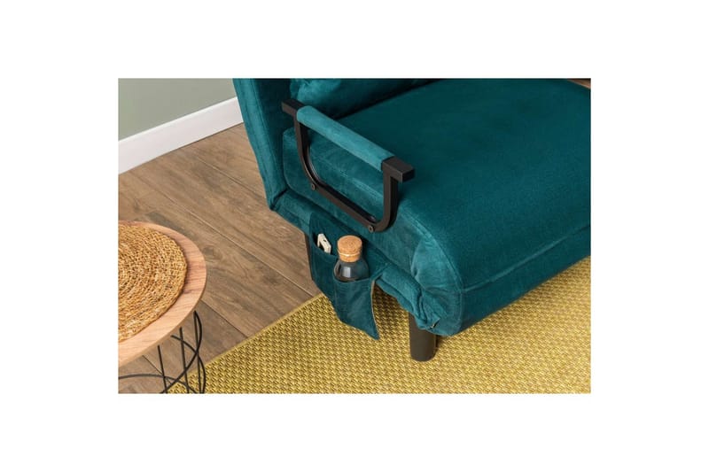 Quorin Sovelænestol - Petrol Grøn - Møbler - Sofaer - Sovesofaer