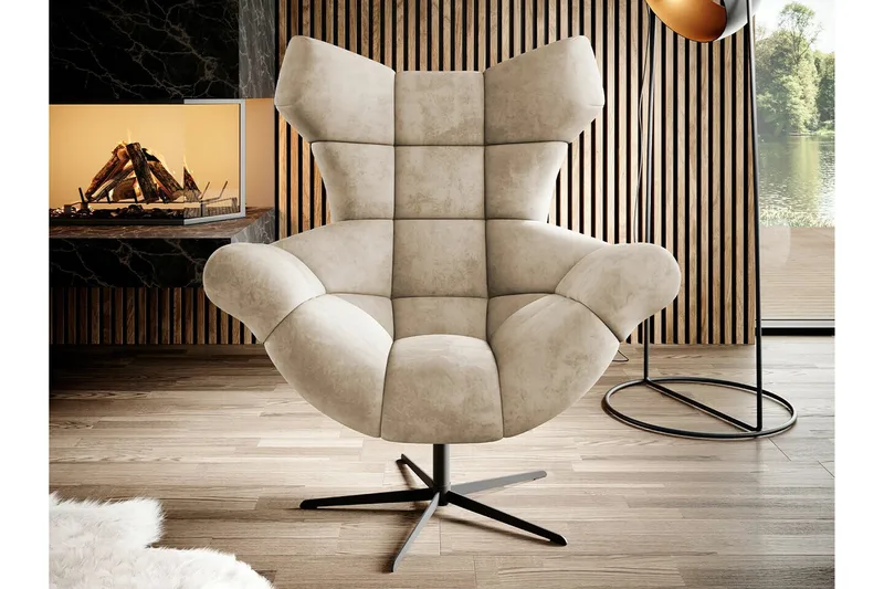 Rathkeale Fåtölj beige - Møbler - Stole & lænestole - Lænestole