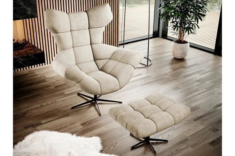 Rathkeale Fåtölj beige - Møbler - Stole & lænestole - Lænestole