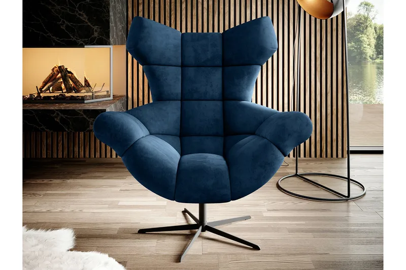 Rathkeale Fåtölj Dark blue - Møbler - Stole & lænestole - Lænestole