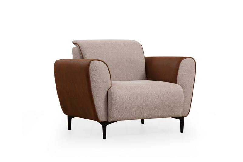 Rebelo Lænestol - Beige - Møbler - Stole & lænestole - Lænestole