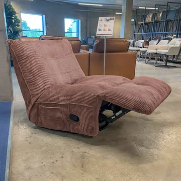 Recliner hvilestol Selor med manuel mekanisme - pink - Møbler - Stole & lænestole - Lænestole - Lænestol med fodskammel