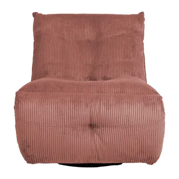Recliner hvilestol Selor med manuel mekanisme - pink - Møbler - Stole & lænestole - Lænestole - Lænestol med fodskammel