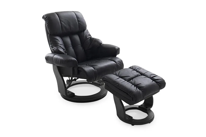 Calgary Reclinerlænestol, Beige/Sort