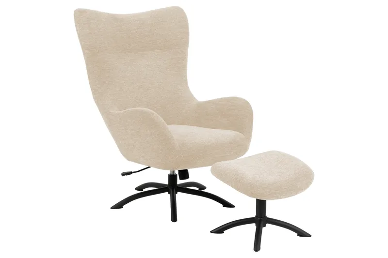 Chovar Reclinerstol - Beige - Møbler - Stole & lænestole - Lænestole - Recliner lænestol