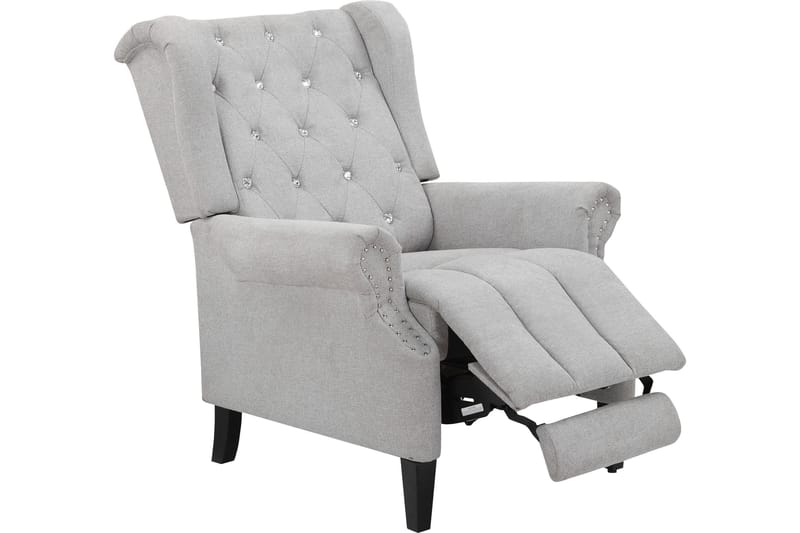 Kahela Reclinerlænestol - Lysegrå - Møbler - Stole & lænestole - Lænestole - Recliner lænestol