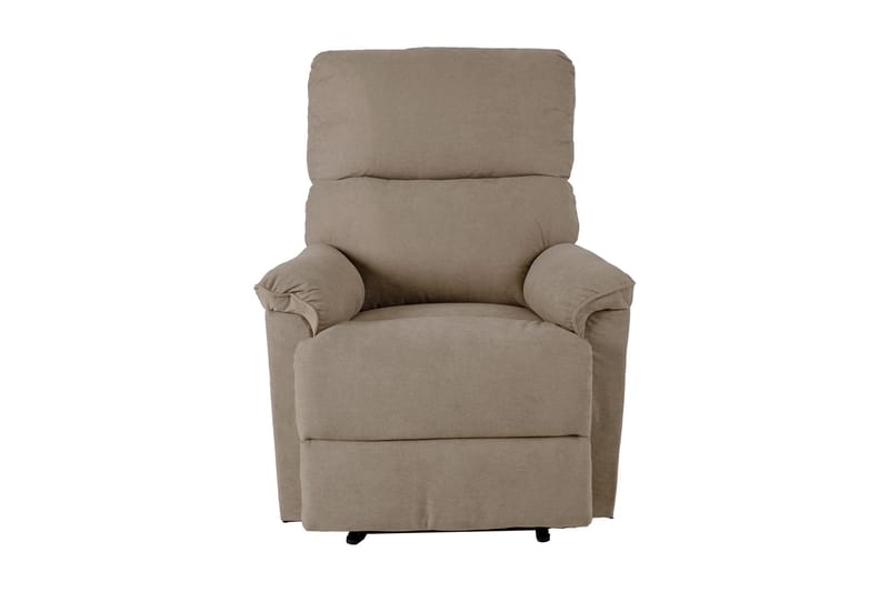 Lænestol GUSTAV lænestol 84x92x104cm farve: mørk beige - Recliner lænestol