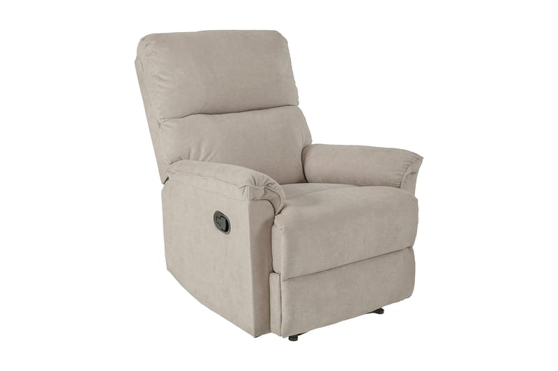 Lænestol GUSTAV lænestol 84x92x104cm farve: taupe - Recliner lænestol